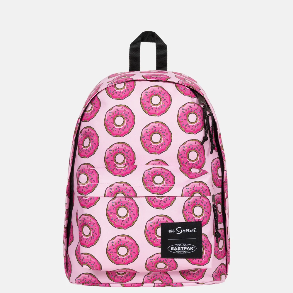 Eastpak Out of Office rugzak 14 inch simpsons donuts 018670 Roze